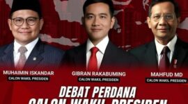 Debat Calon Wakil Presiden digelar di Jakarta Convention Center  Senayan, Jakarta. (instagram.com/@nsmti i.isi)