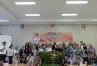 Disperdagin Kabupaten Bogor mengadakan kegiatan Bimtek pengembangan Desain Kemasan IKM produk pangan angkatan III tahun 2023. (Dok. Wido)