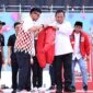 Calon presiden nomor urut 2 Prabowo Subianto tampil di HUT Partai Solidaritas Indonesia (PSI) ke-9 di Stadion Jatidiri, Semarang. (Dok. Tim Media Prabowo-Gibran)

