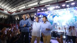 Acara deklarasi dukungan relawan Gerakan Masyarakat Perhutanan Sosial Indonesia (Gema PS) pada pasangan capres dan cawapres Prabowo Subianto - Gibran Rakabuming.. (Dok. Tim Media Prabowo-Gibran)