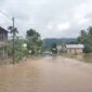 Kondisi banjir yang melanda Kabupaten Lima Puluh Kota, Sumatra Barat. (Dok. BPBD Kabupaten Lima Puluh Kota)