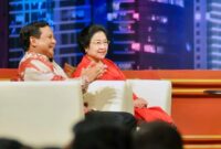 Calon presiden nomor urut 2, Prabowo Subianto mengucapkan selamat ulang tahun kepada Ketua Umum PDIP Megawati Soekarno Putri. (Instagram.com/@prabowo)
