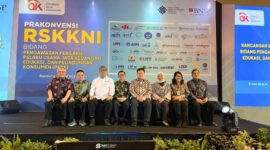 Prakonvensi Nasional RSKKNI di Bidang Pengawasan Perilaku Pelaku Usaha Jasa Keuangan, Edukasi, dan Pelindungan Konsumen (PEPK) di Hotel Hilton Bandung,  Selasa (21/5/24). (Doc.Ist)