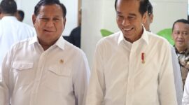 Presiden Joko Widodo bersam Pesiden Terpilih 2024-2029, Prabowo Subianto. (Facebook.com @Prabowo Subianto)

