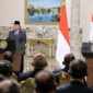 Presiden RI Prabowo Subianto dan Presiden Republik Arab Mesir, Abdel Fattah El-Sisi melakukan pertemuan bilateral di Istana Kepresidenan Al Ittihadiya, Kairo (Dok. Tim Media Prabowo)