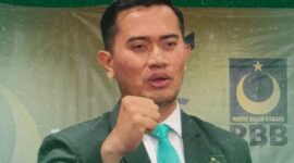 Gugum Ridho Putra terpilih menjadi Ketua Umum Dewan Pimpinan Pusat Partai Bulan Bintang (PBB) periode 2025–2030. (Instagram.com @gugumridhoputra)