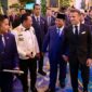 Presiden Prabowo Subianto dan Presiden Emmanuel Macron. (Facebook.com @ Setkab RI)