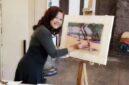 Andrea van Diemen, seorang seniwati asal Indonesia yang kini menetap di Adelaide, Australia. (Dok. Andrea van Diemen)